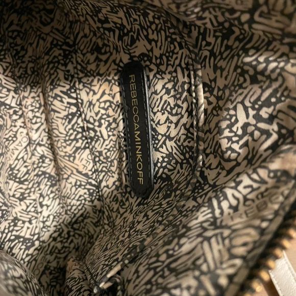 Rebecca Minkoff Mini 5 Zip Leather Crossbody Bag Black One Size Women's - Picture 9 of 14